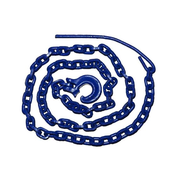 Řetězový úvazek modrý G100